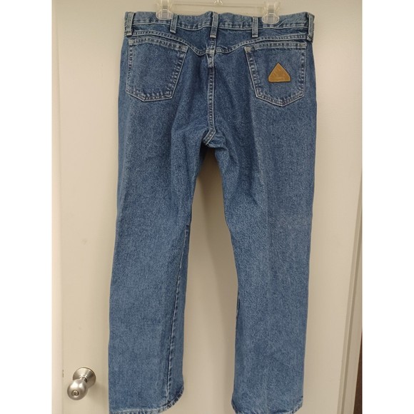 Bulwark FR 38x30 Men's Jeans. Flame Resistant Stains *See Pics* PEJ6SW3 - Picture 2 of 9